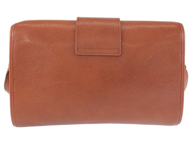 Borsa a Spalla in Pelle Yves Saint Laurent Marrone - vista 2