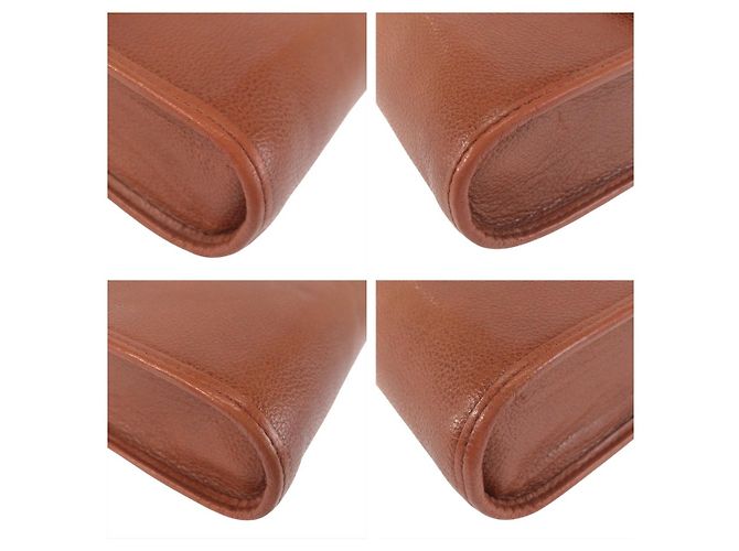 Borsa a Spalla in Pelle Yves Saint Laurent Marrone - vista 3