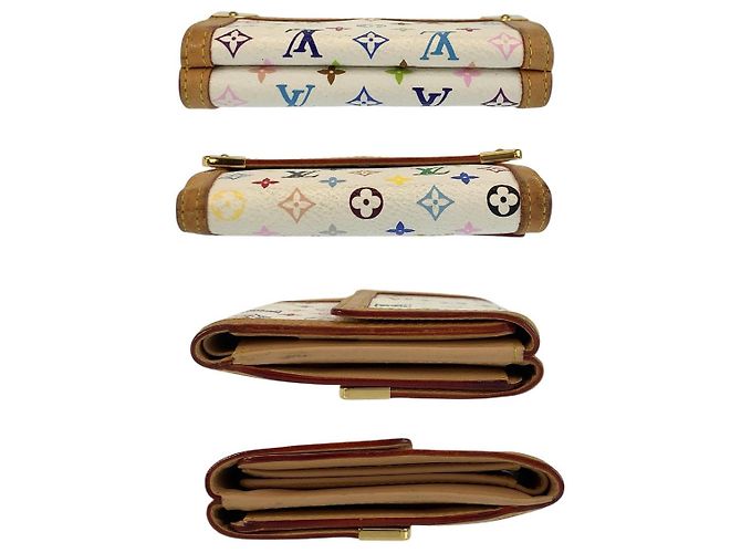 Louis Vuitton Multicolor Kompaktgeldbörse Weiß - Ansicht 10
