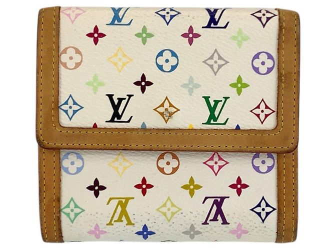 Louis Vuitton Multicolor Kompaktgeldbörse Weiß - Ansicht 2