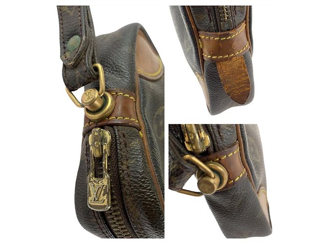 Clutch Monogram Louis Vuitton Marrone - vista 5