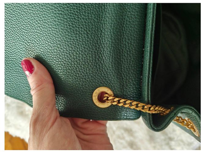 Borsa Polène n° 1 Verde scuro - vista 11
