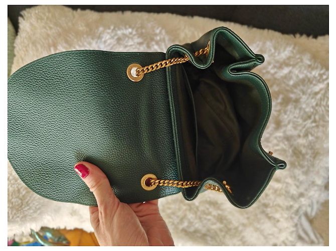 Borsa Polène n° 1 Verde scuro - vista 9