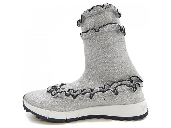 Botas JIMMY CHOO EUGENE Plata - vista 2