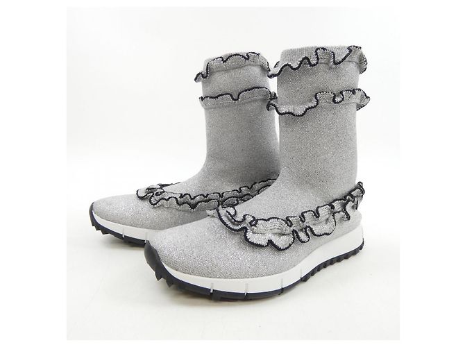 Botas JIMMY CHOO EUGENE Plata - vista 3