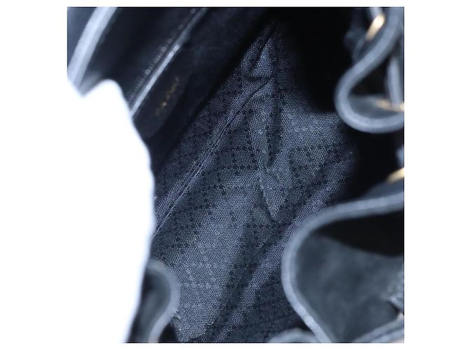 Gucci Gucci bamboo daim mini Nero - vista 5