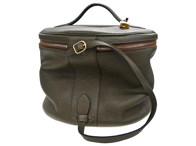 Custodia da viaggio Victoria Intercity in pelle Hermès Cachi - vista 2