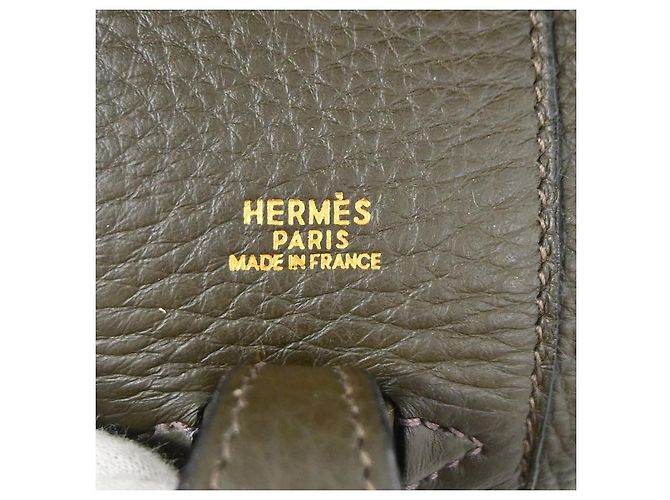Custodia da viaggio Victoria Intercity in pelle Hermès Cachi - vista 4