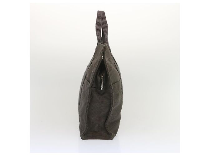 Hermès Fourre-tout Herline aus Canvas Braun - Ansicht 3