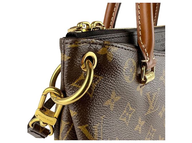 Bolso de mano Pallas BB Monogram Louis Vuitton Castaño Negro Monograma - vista 6