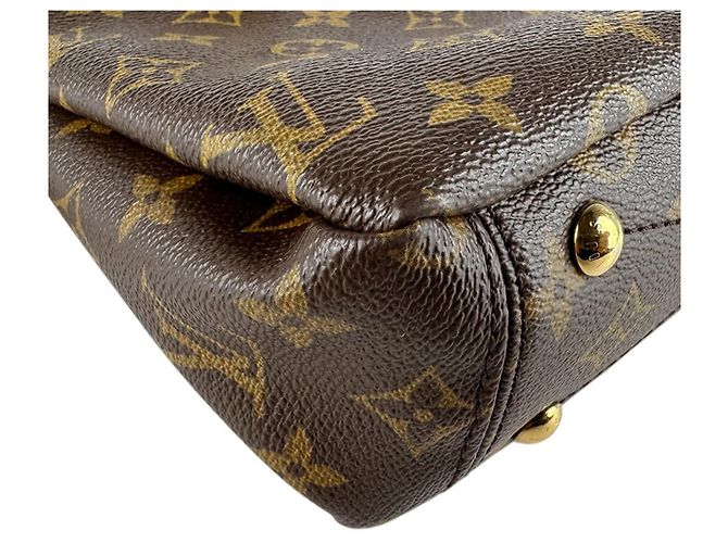 Bolso de mano Pallas BB Monogram Louis Vuitton Castaño Negro Monograma - vista 8