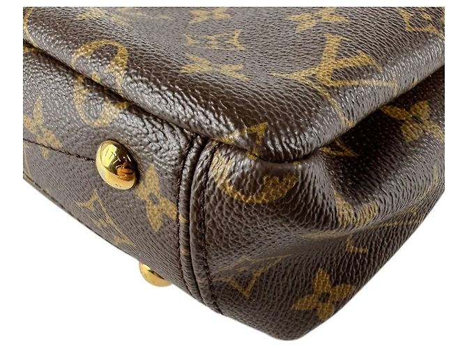 Bolso de mano Pallas BB Monogram Louis Vuitton Castaño Negro Monograma - vista 9
