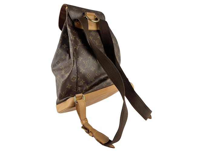 Louis Vuitton Monogram Montsouris GM Rucksack Braun Monogramm - Ansicht 10