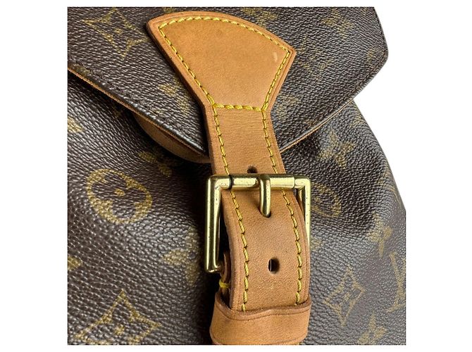 Louis Vuitton Monogram Montsouris GM Rucksack Braun Monogramm - Ansicht 11