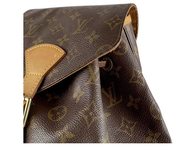 Louis Vuitton Monogram Montsouris GM Rucksack Braun Monogramm - Ansicht 7