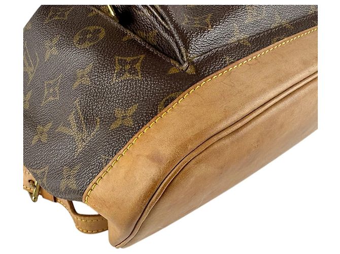 Louis Vuitton Monogram Montsouris GM Rucksack Braun Monogramm - Ansicht 8