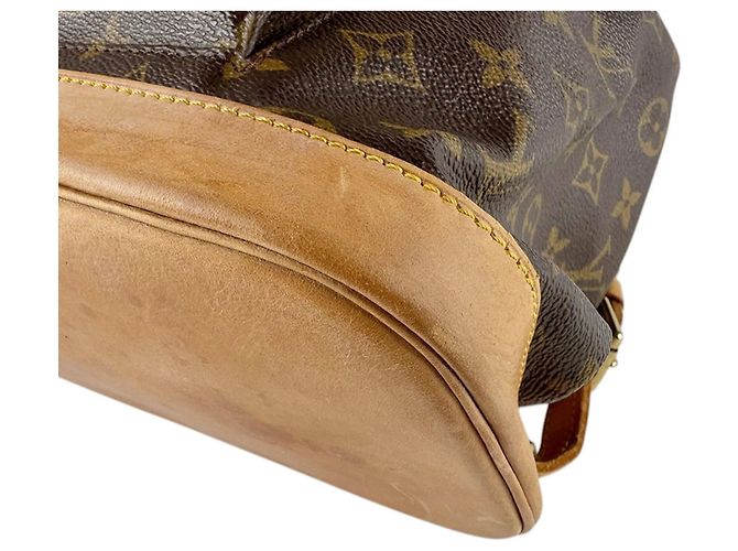 Louis Vuitton Monogram Montsouris GM Rucksack Braun Monogramm - Ansicht 9