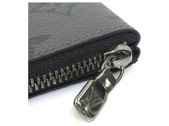 Portafoglio Monogram Eclipse Louis Vuitton Marrone Nero Monogramma - vista 8