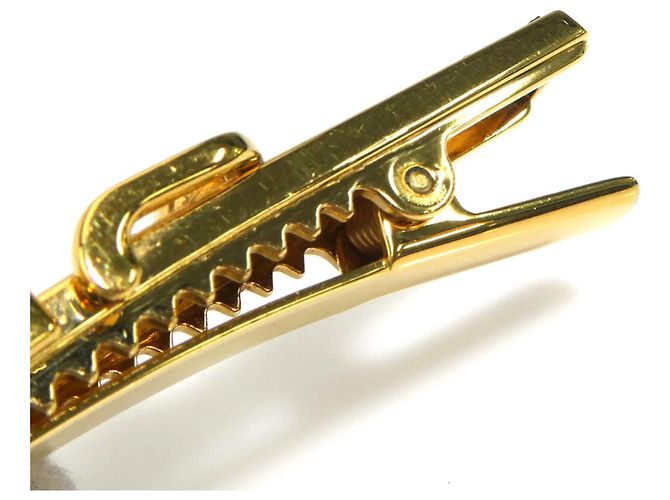 Fermaglio in metallo Monogram Loop di Louis Vuitton Marrone D'oro - vista 7