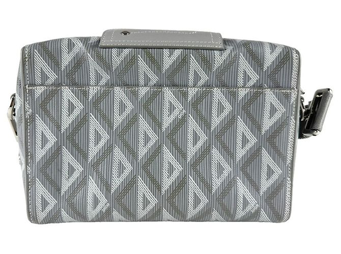 Borsa a spalla grigia Christian Dior Marrone - vista 3
