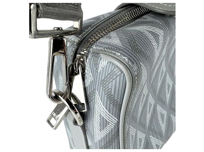 Borsa a spalla grigia Christian Dior Marrone - vista 6