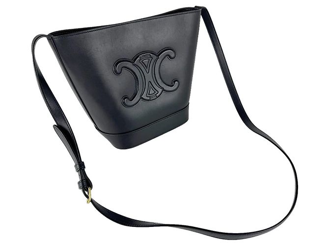 Céline Borsa a Spalla Small Basket di Celine Nero - vista 10