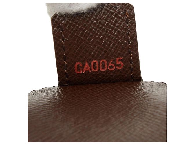 Pochette Cosmetica Louis Vuitton Damier Trousse Toilette 25 Marrone - vista 12