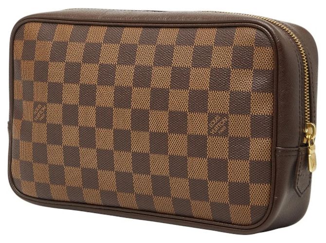 Pochette Cosmetica Louis Vuitton Damier Trousse Toilette 25 Marrone - vista 2