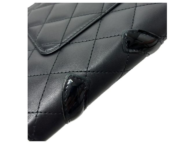 Cartera Larga Línea Cambon de Chanel Negro - vista 5
