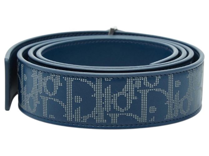 Christian Dior Dior Oblique Galaxy CD30 Reversible Belt Navy blue - view 2