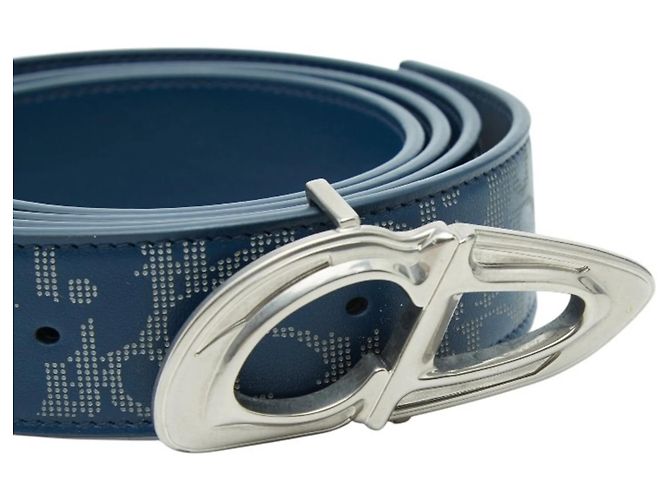 Christian Dior Dior Oblique Galaxy CD30 Reversible Belt Navy blue - view 4