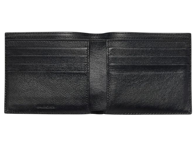 Everyday Portafoglio bi-fold con logo Balenciaga Nero - vista 6
