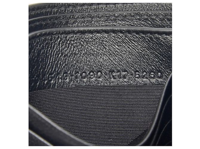 Everyday Portafoglio bi-fold con logo Balenciaga Nero - vista 8