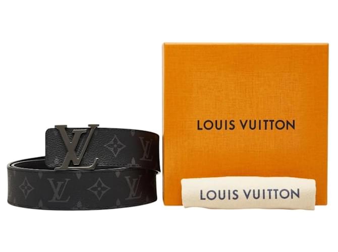 Louis Vuitton Monogram Eclipse Gürtel Schwarz - Ansicht 5