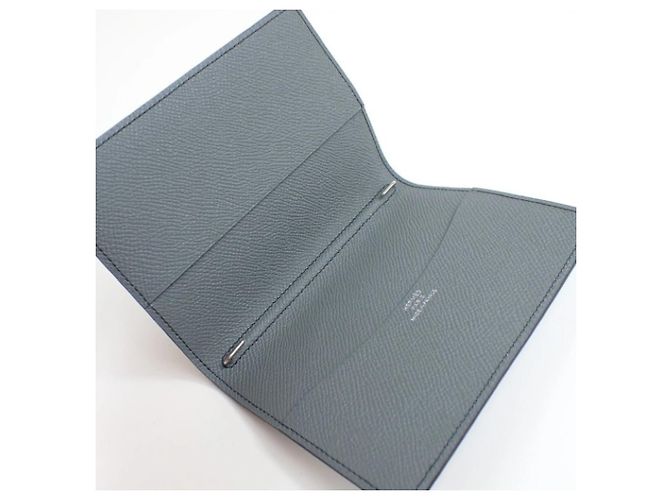 Copertura del quaderno Agenda GM Hermès Marrone Blu navy - vista 4