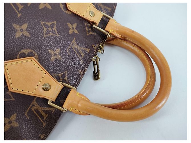 Louis Vuitton Alma Monogram Canvas MM Marrone - vista 3