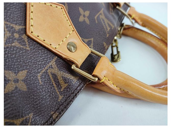 Louis Vuitton Alma Monogram Canvas MM Marrone - vista 5
