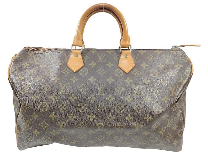 Louis Vuitton Speedy Monogram Canvas 40 Marrone - vista 2