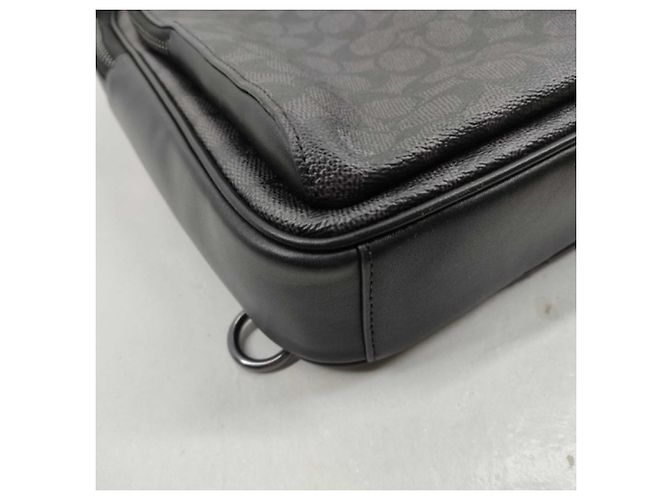 Borsa a tracolla COACH Signature CZ393 Nero - vista 6