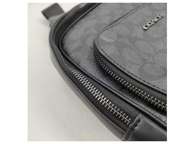 Borsa a tracolla COACH Signature CZ393 Nero - vista 8