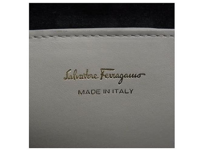 Borsa Gancini Salvatore Ferragamo Grigio - vista 6