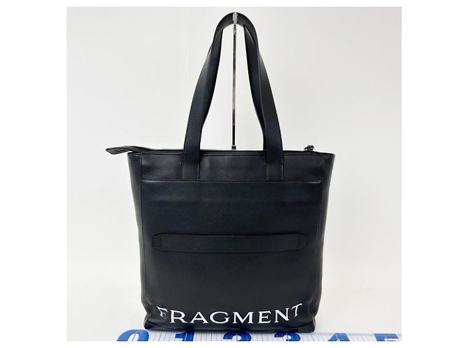 Bulgari Borsa tote in pelle nera Bvlgari Fragment Design Nero - vista 2