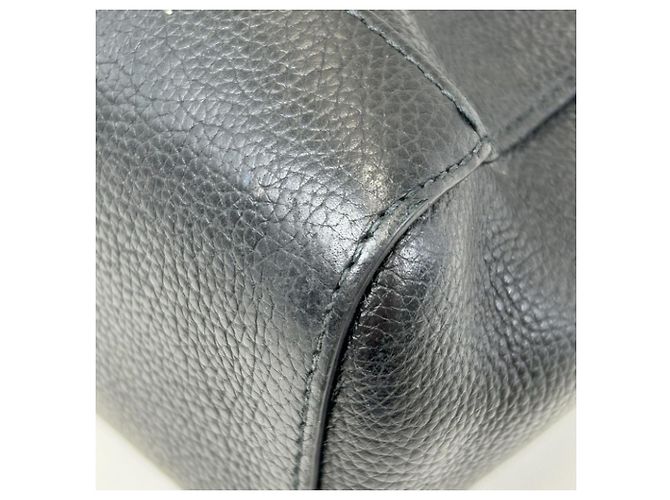 Bulgari Borsa tote in pelle nera Bvlgari Fragment Design Nero - vista 4