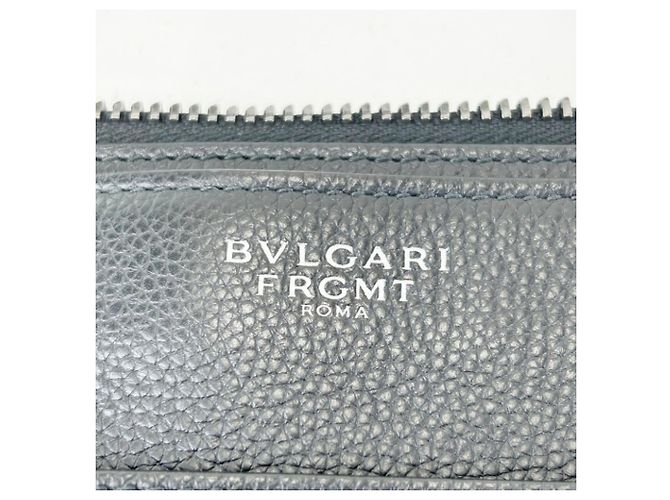 Bulgari Borsa tote in pelle nera Bvlgari Fragment Design Nero - vista 8