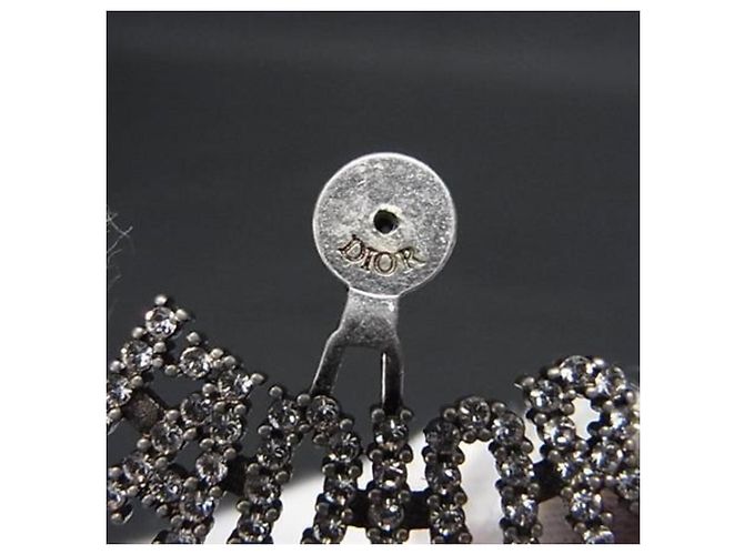 Orecchini in metallo nero J'A Dior di Christian Dior - vista 3
