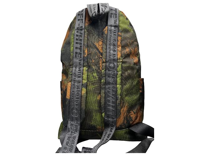 Off White Easy Printed Nylon large Bianco - vista 3