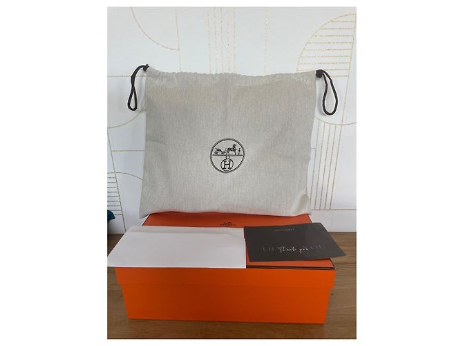Hermès Buenaventura PM Borsa a tracolla nera in tela Nero - vista 7