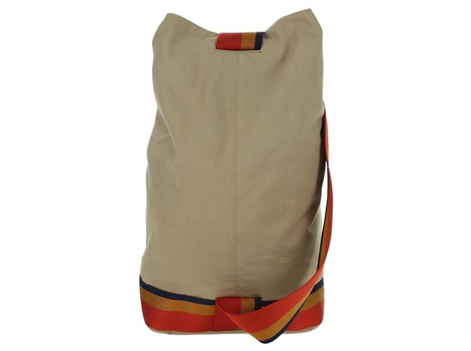 Hermès Borsa a tracolla Cavalier in Tela e Nylon Hermes Beige - vista 2