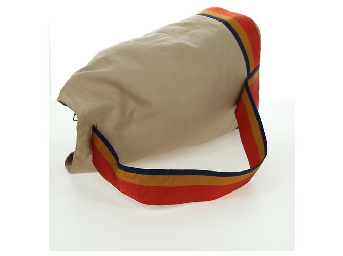 Hermès Borsa a tracolla Cavalier in Tela e Nylon Hermes Beige - vista 7