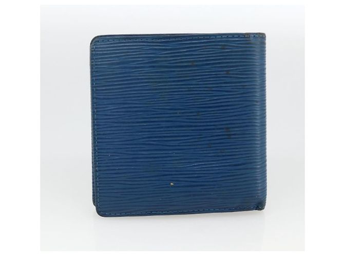 LOUIS VUITTON Portafoglio Monogram Epi 3 Set Blu LV Auth BA12004 Monogramma - vista 11